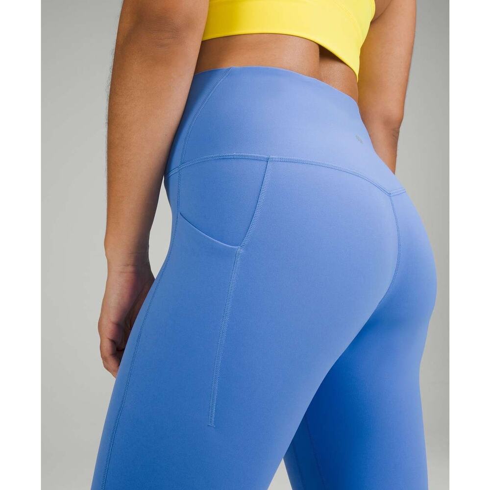 Lululemon Align High-Rise Pant 25” Blue Nile Leggings Size 6 - Picture 7 of 9